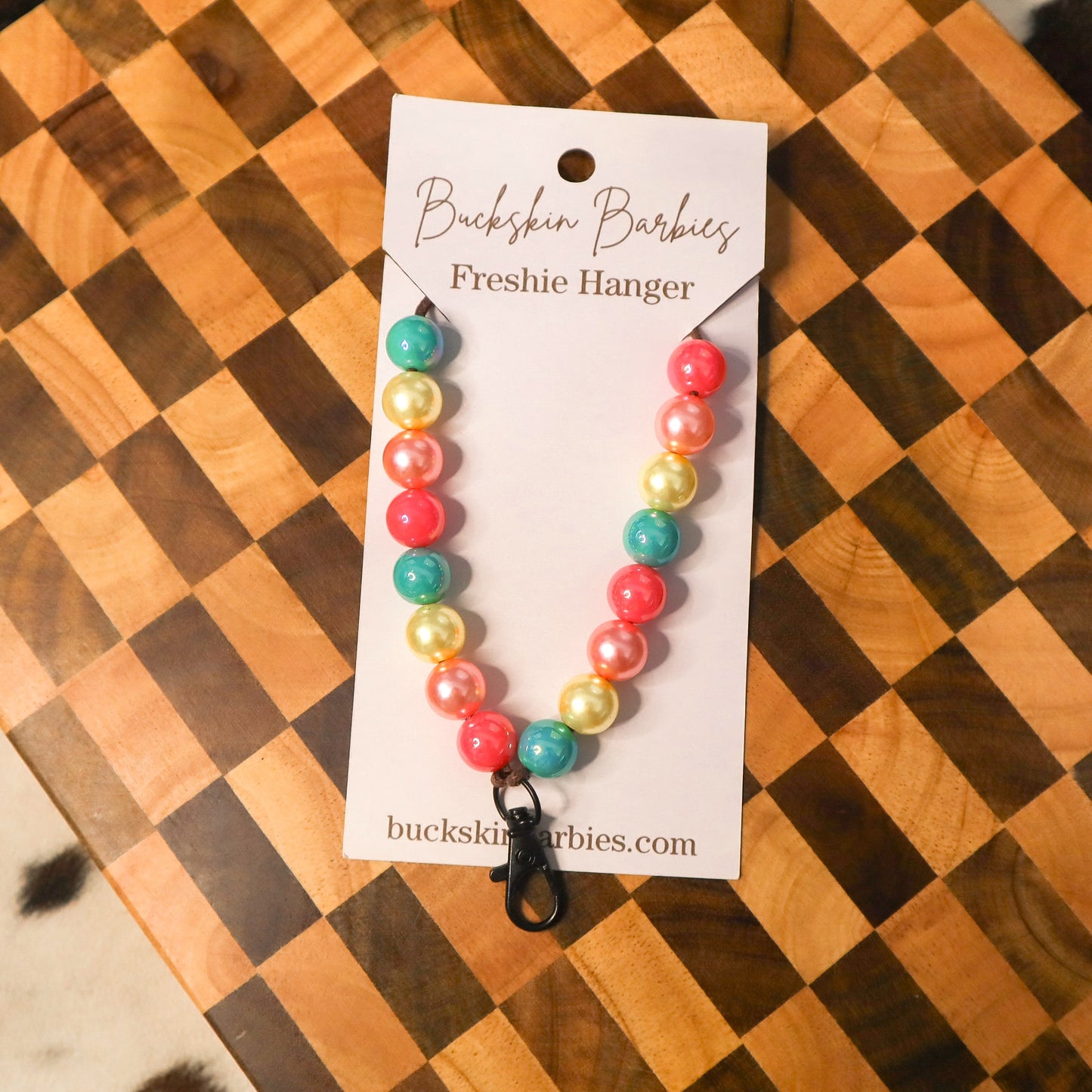 Pastel Pearl Freshie Hanger