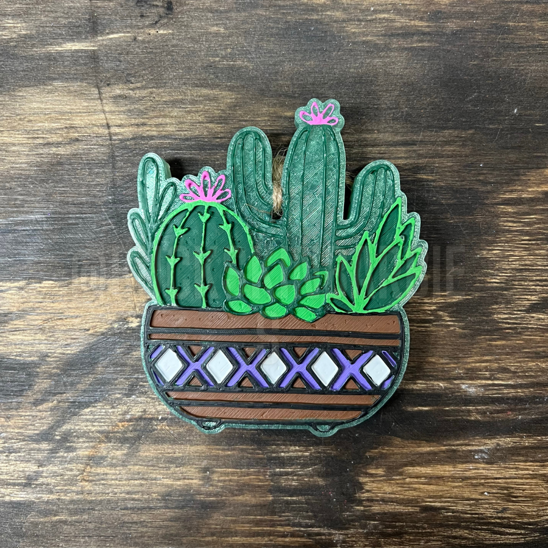Cactus Aztec Pot Freshie
