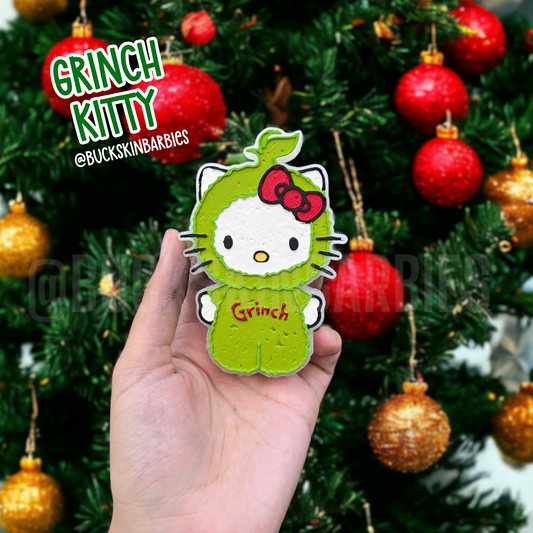 Grinch Kitty Freshie