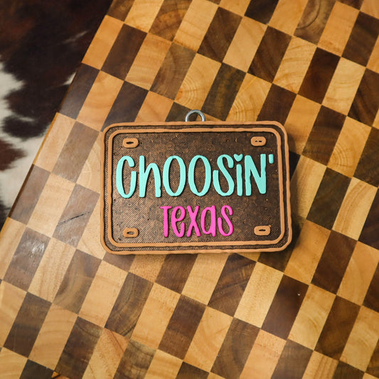 Choosin' Texas Plate