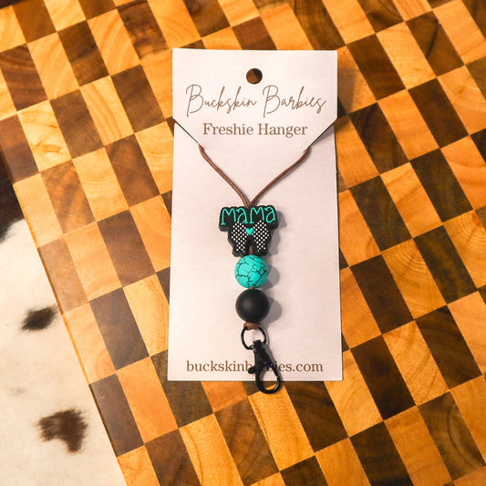 Mama Turquoise Freshie Hanger