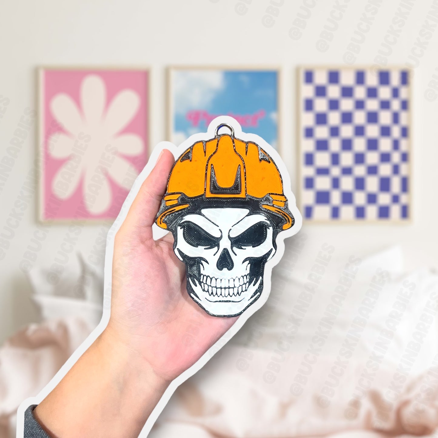 Hard Hat Skull Freshie