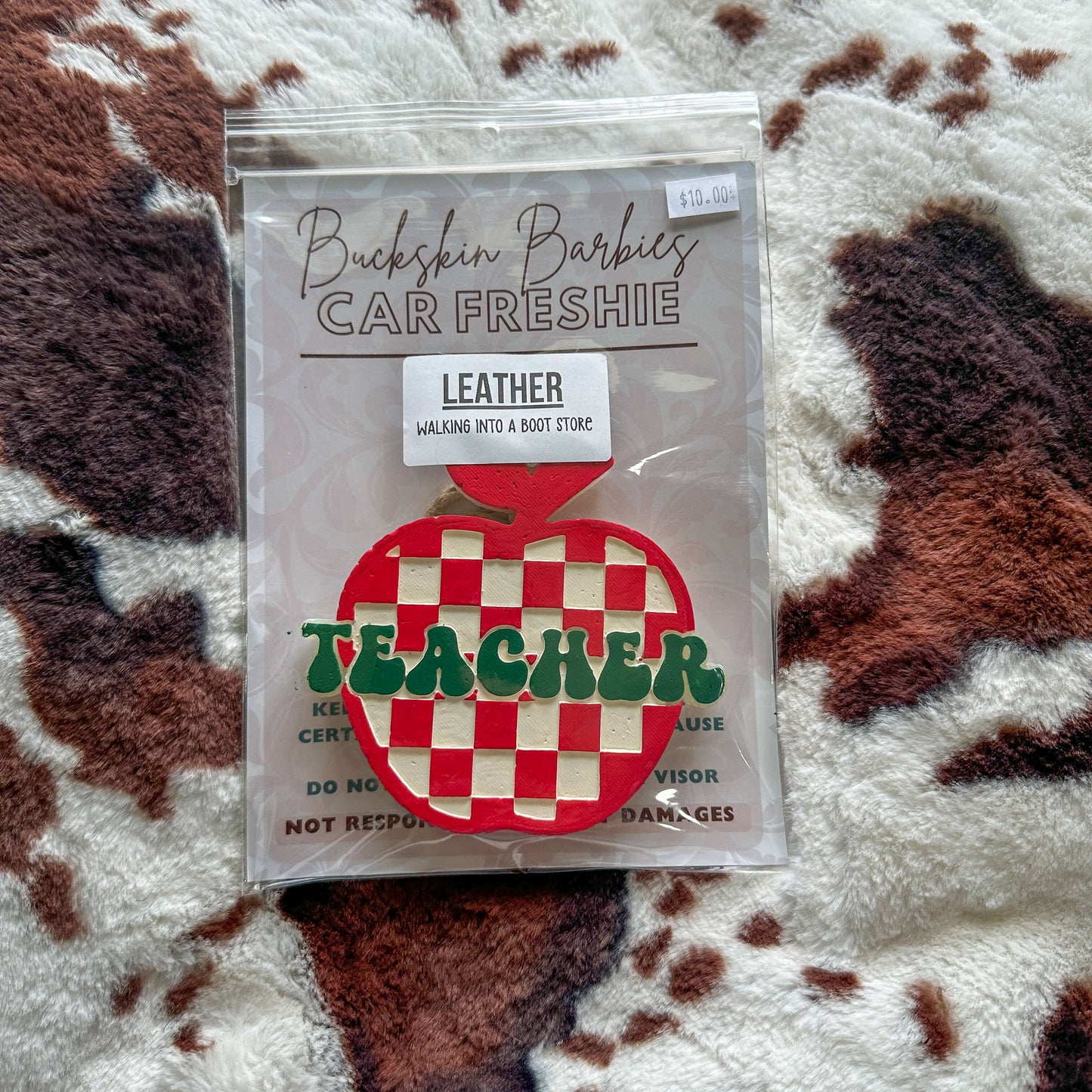 Checkered Apple Freshie RTS (DISCOUNTED)