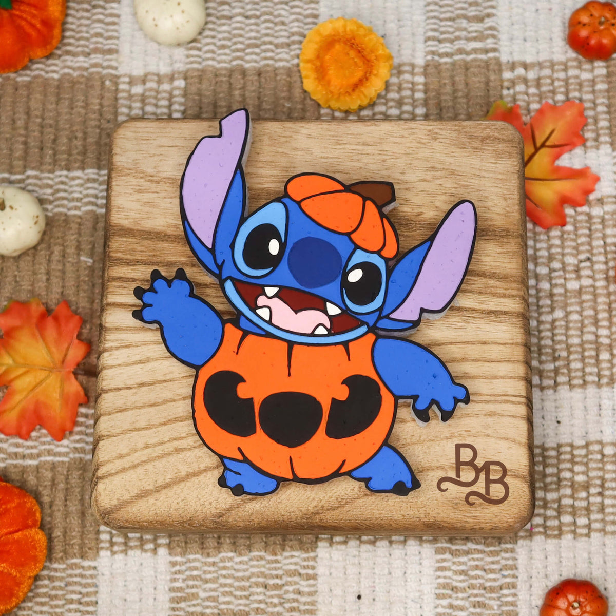 Pumpkin Stitch Freshie