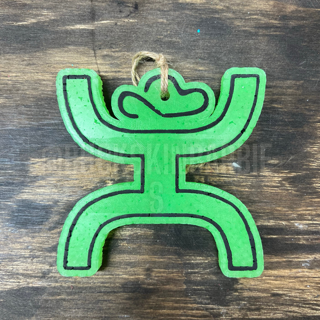 Cowboy Hat Logo Freshie