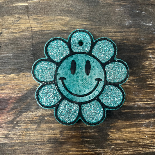 Flower With Happy Face Freshie